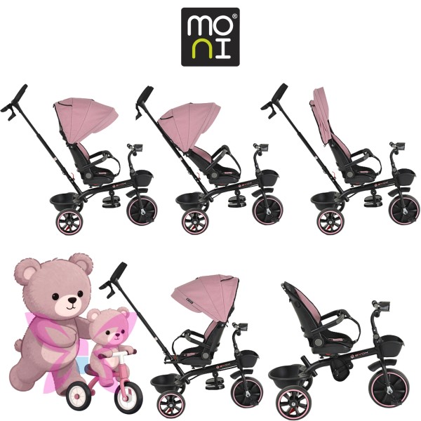 Triciclo Evolutivo Moni Summer Rosa