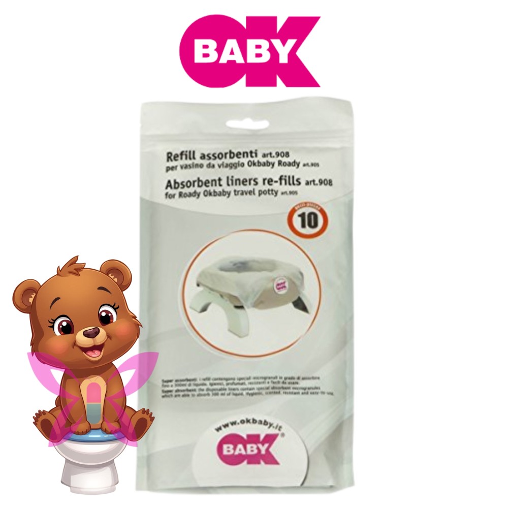 Ok Baby Roady Ricariche 10 Pezzi