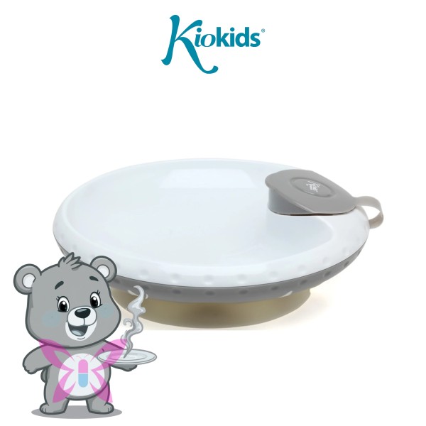 Piatto Termico con Ventose Kiokids