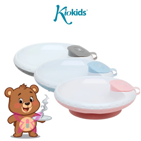 Piatto Termico con Ventose Kiokids