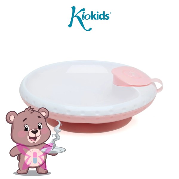Piatto Termico con Ventose Kiokids