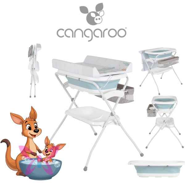Vasca Pieghevole con Supporto Cangaroo Como