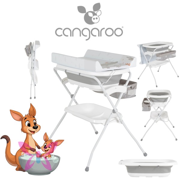 Vasca Pieghevole con Supporto Cangaroo Como
