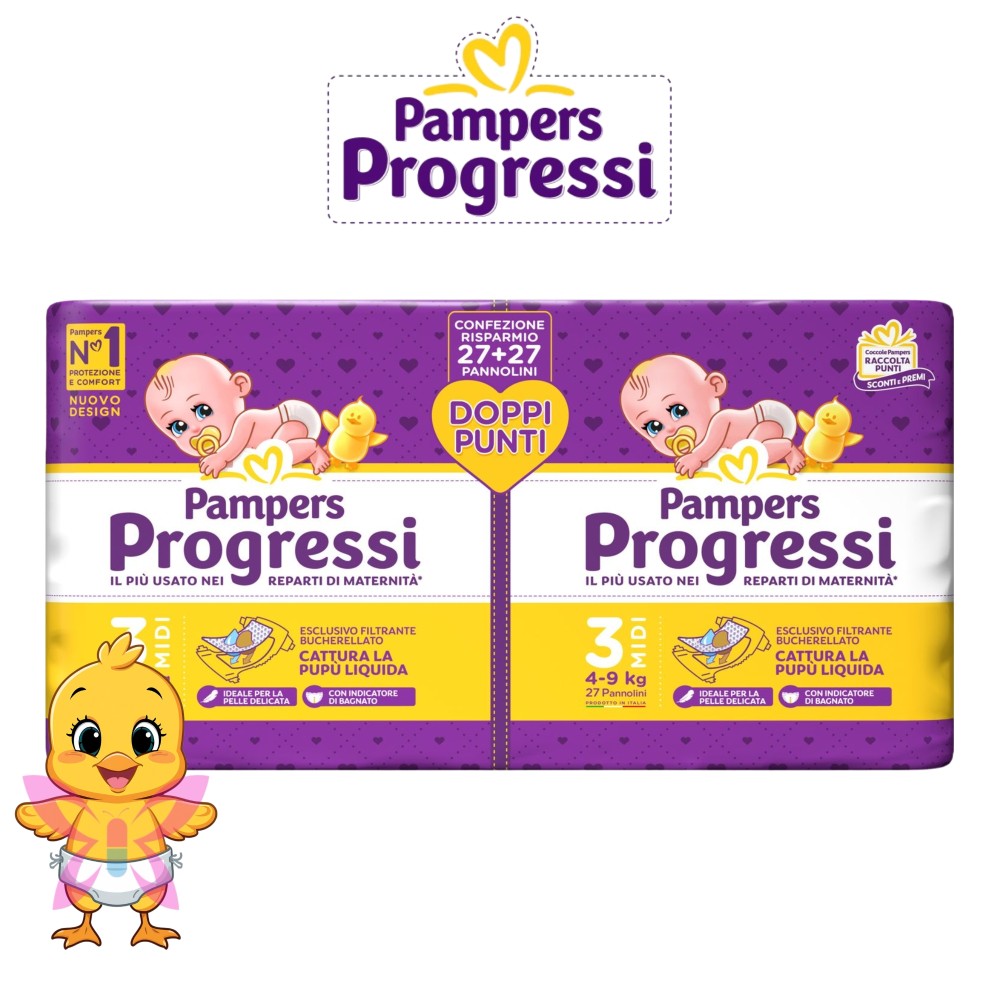Pampers Progressi 3 54 Pz