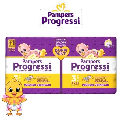 Pampers Progressi 3 54 Pz