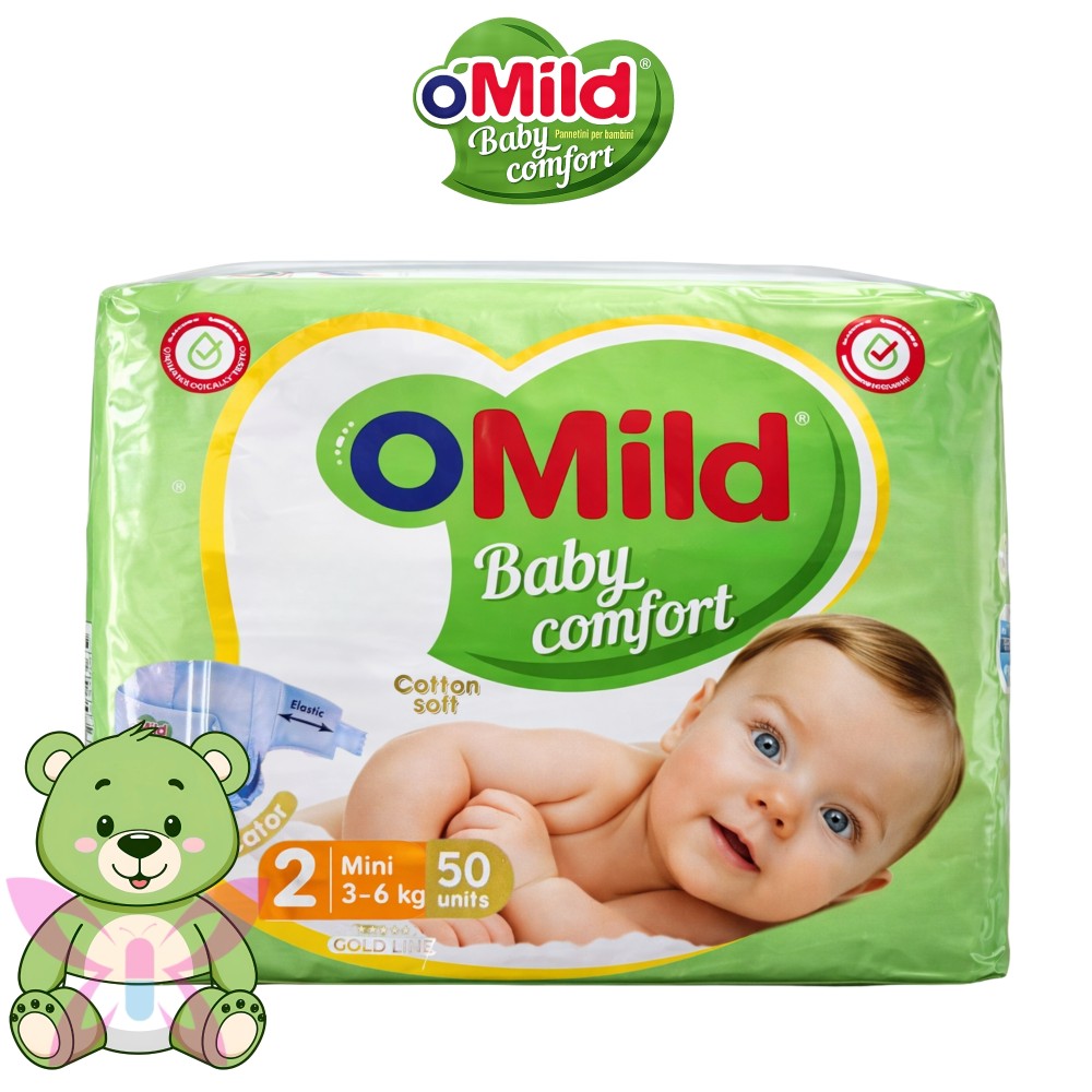 o'Mild pannolini Mini 2 Gold Line 3-6 kg