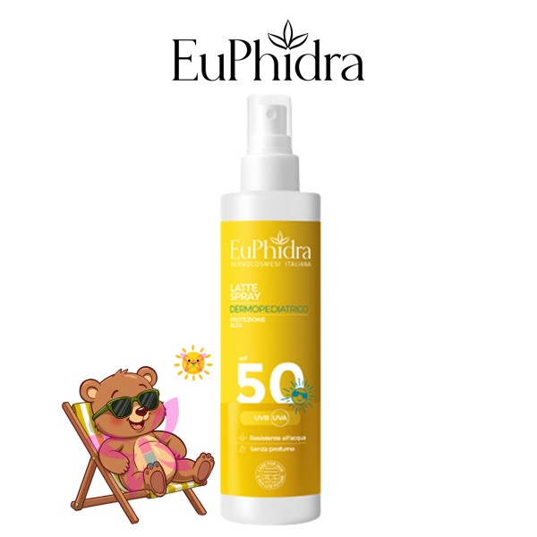 Euphidra Latte Spray Dermopediatrico 50+