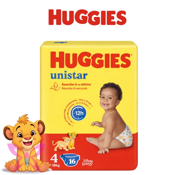 Huggies Unistar Maxi 7-18 kg