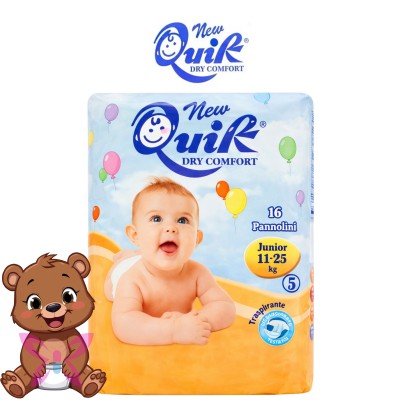 Quik Pannolini 5 Junior 11-25 kg 16 pz