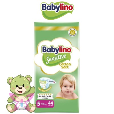 Babylino Sensitive 5 11-25 kg 44 pz