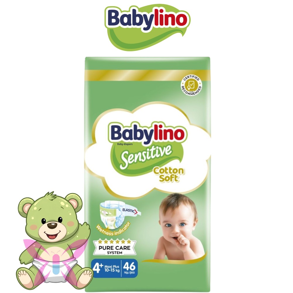 Babylino Sensitive 4+ 9-20 kg 46 pz