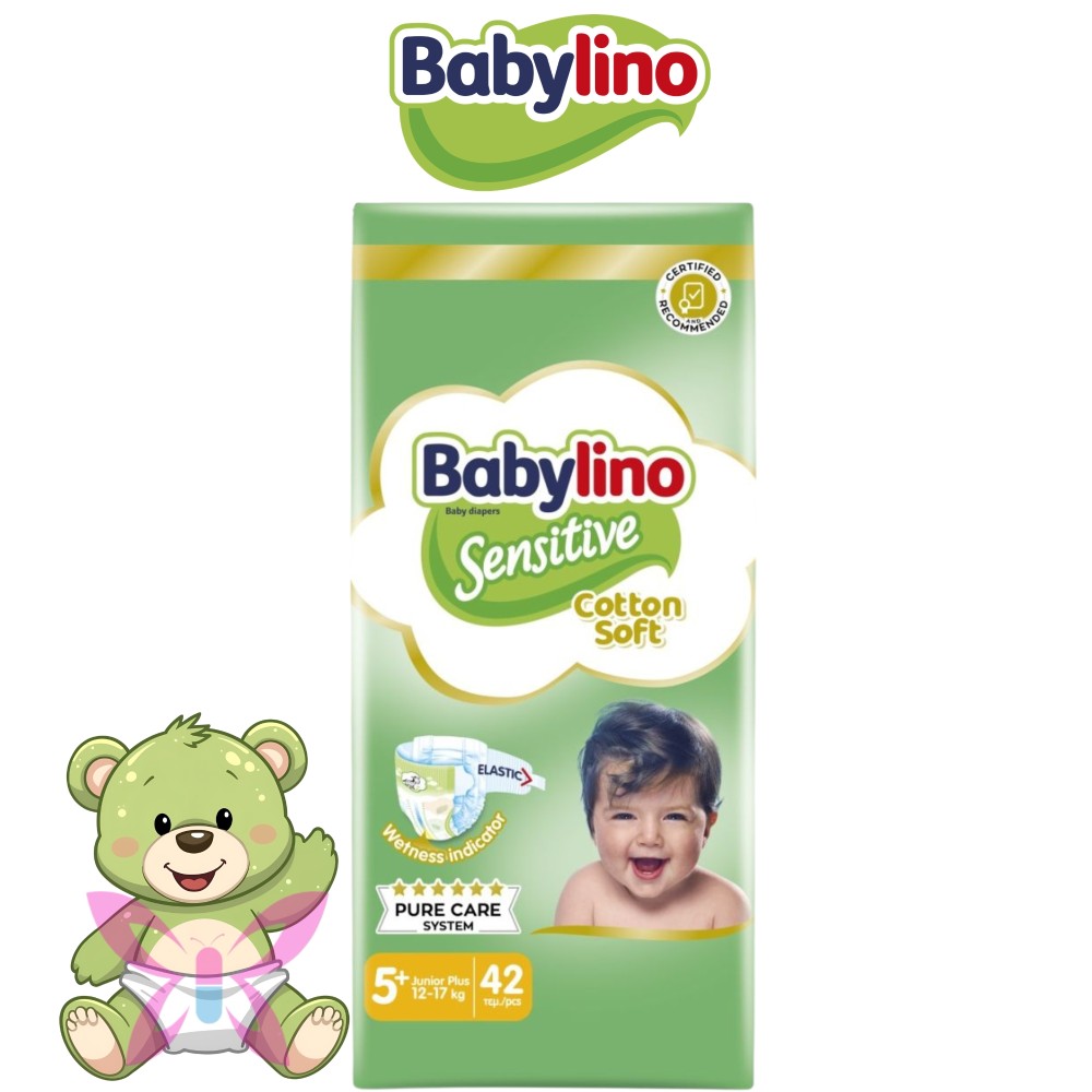 Babylino Sensitive 5+ 13-27 kg 42 pz
