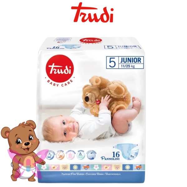 Trudi Pannolini 5 11-25 kg 16 pz