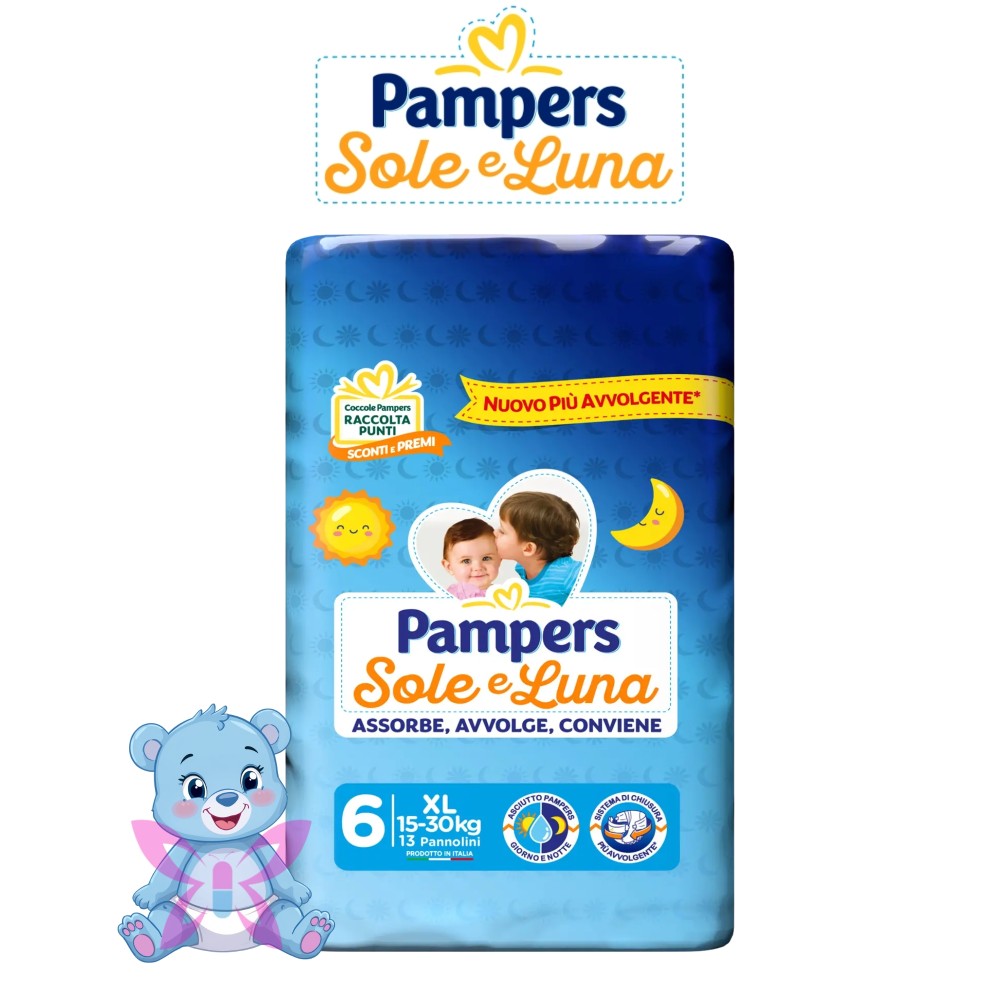 Pampers Sole e Luna 6 13 pezzi