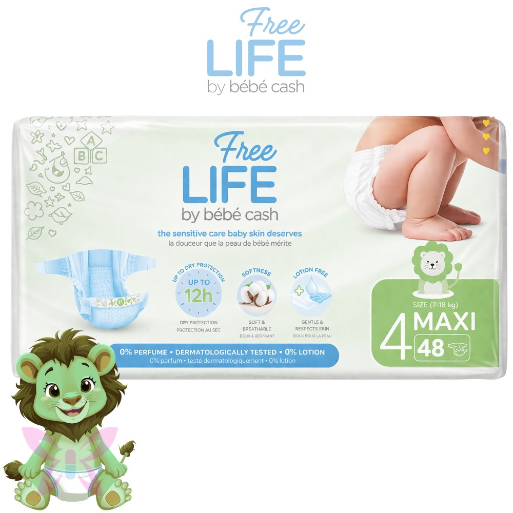 Freelife Taglia 4 48 pezzi