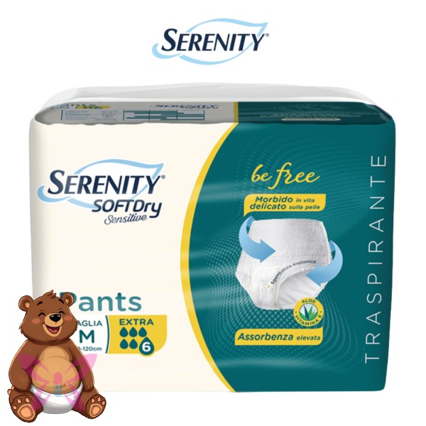 Serenity Pants M Extra 12 pezzi
