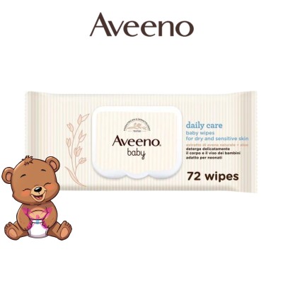 Aveeno Baby Salviettine 72 pezzi
