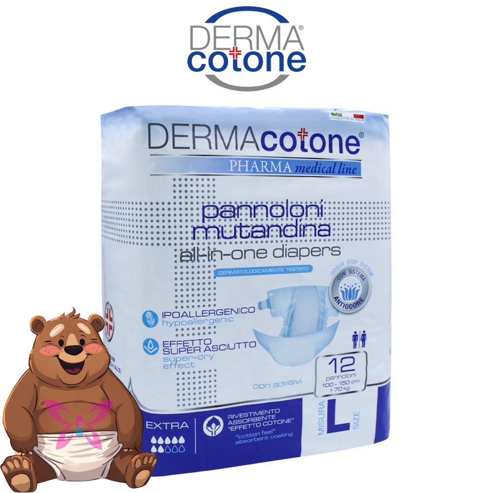 Dermacotone Pannolone Mutandina 12 pezzi
