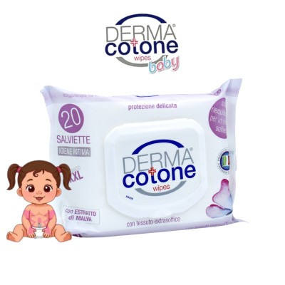 Dermacotone Salviette Igiene Intima 20 pezzi
