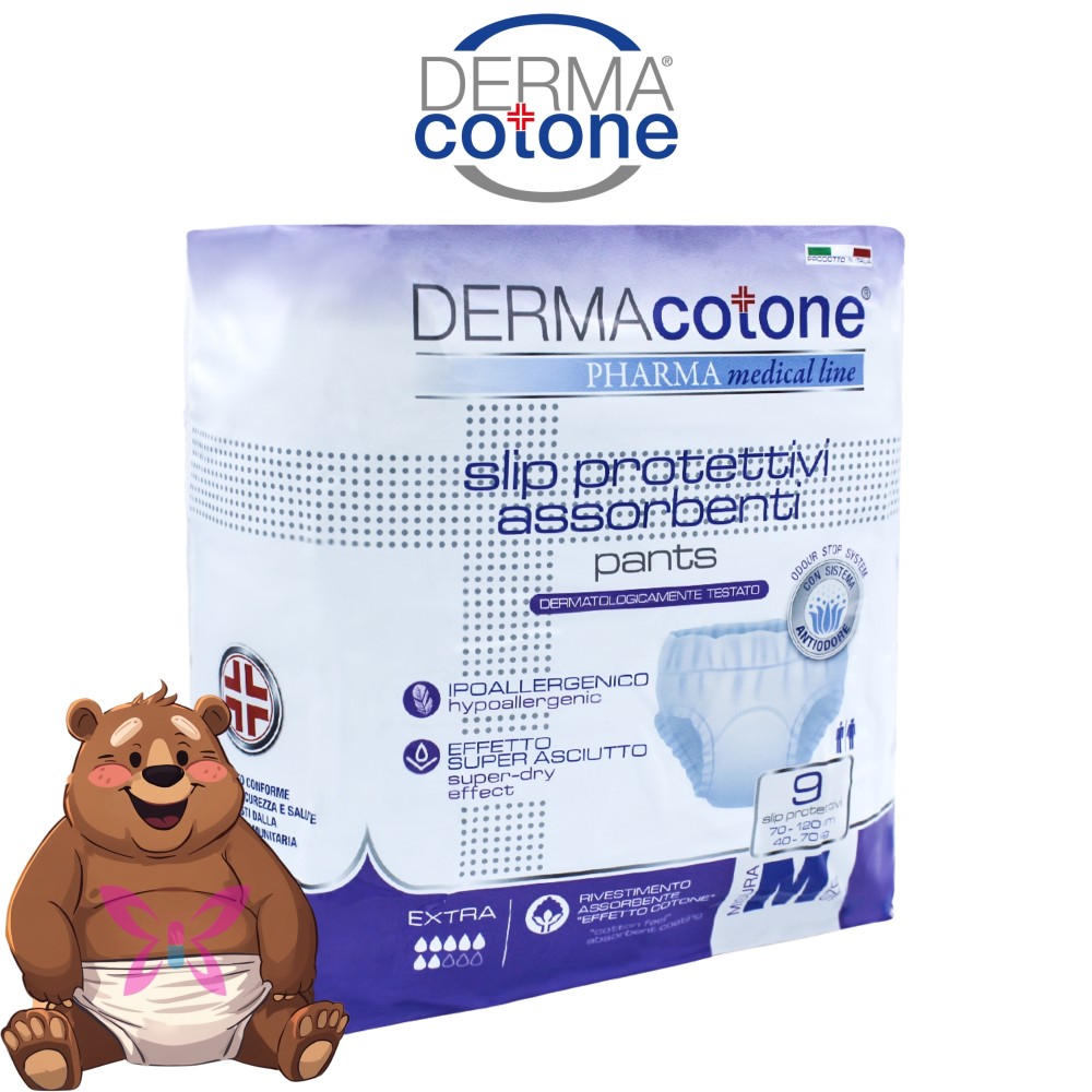 Dermacotone Slip Assorbenti M 9 pezzi