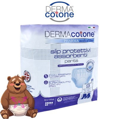 Dermacotone Slip Assorbenti M 9 pezzi