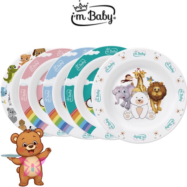 IMBABY Piatto pappa bambini