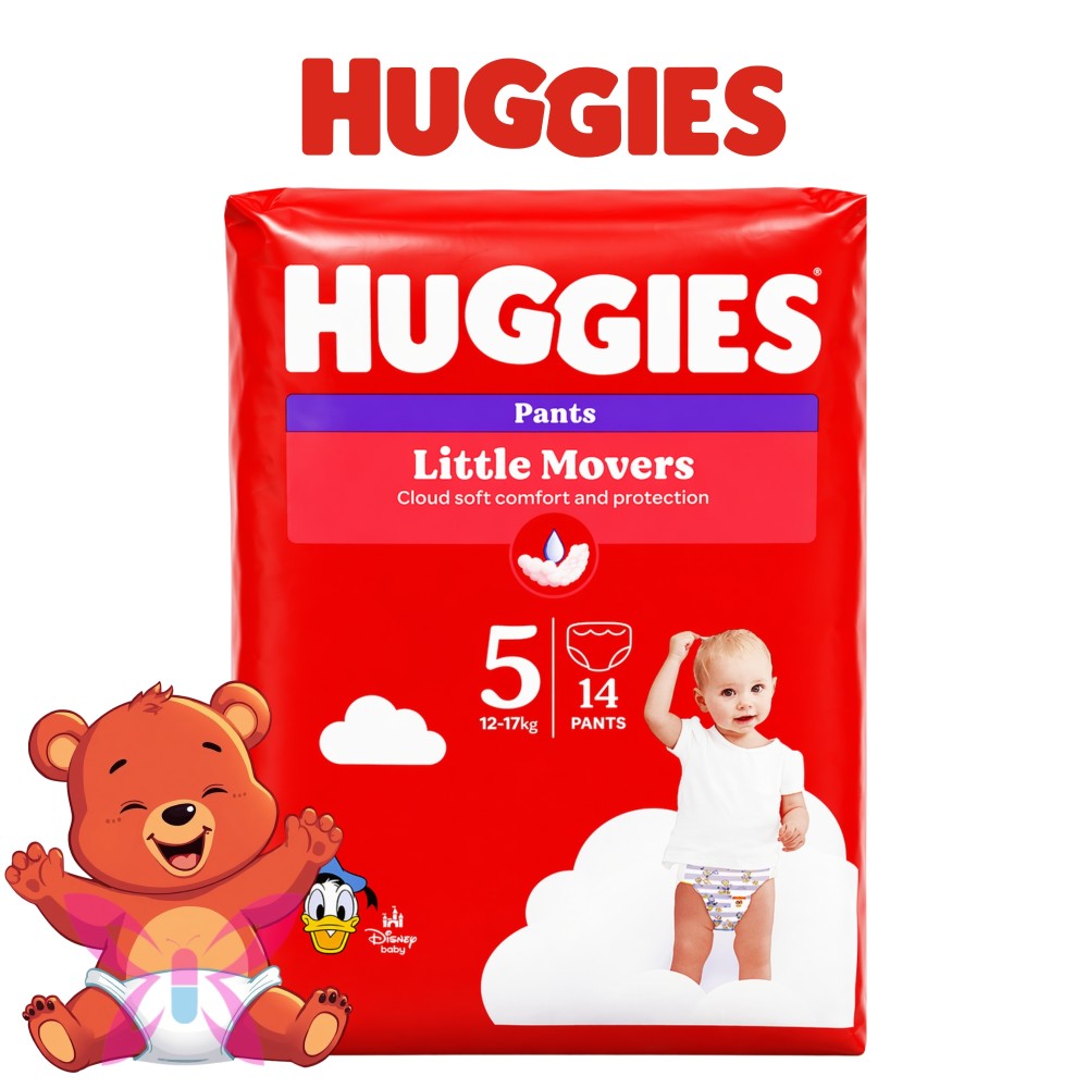 Huggies Mutandina 5 12-17 kg 14 pezzi
