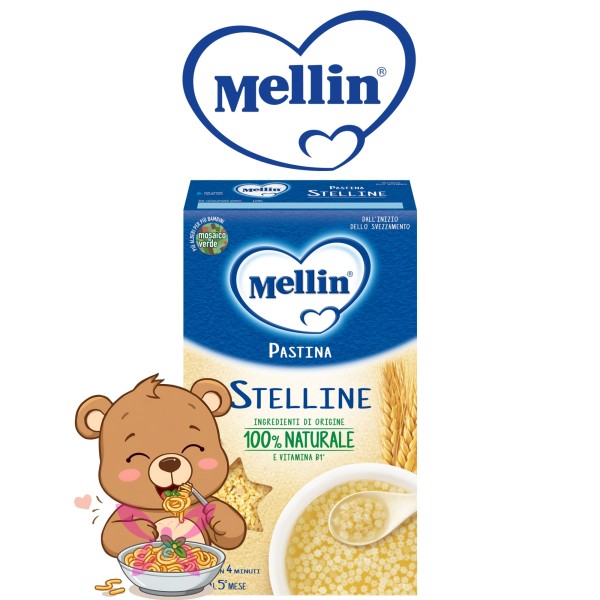 Mellin Pastina Stelline 320 g
