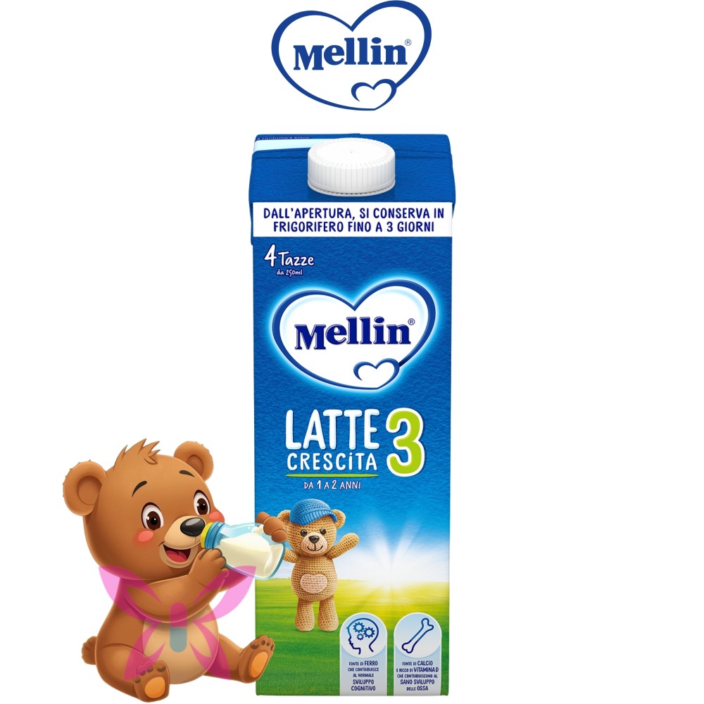 Mellin 3 Latte di Crescita Liquido 1L

