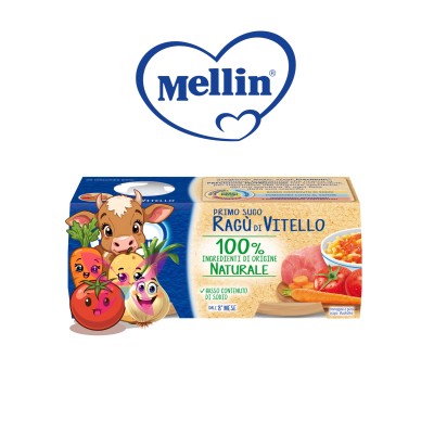 Mellin Ragù di Vitello 2x80 g
