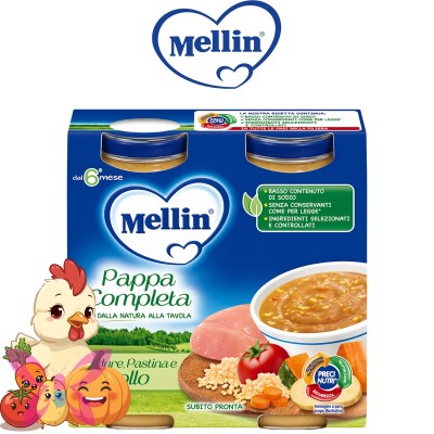 Mellin Pappa Completa Pollo 2x250 g
