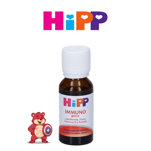 HiPP Immuno 20 ml Gocce | Sostegno Immunitario Neonato