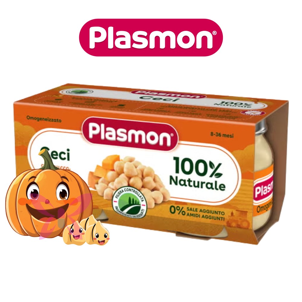Plasmon Omogeneizzato Ceci 2x80 g
