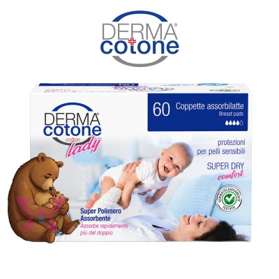 Dermacotone Coppette Assorbilatte 60 pezzi