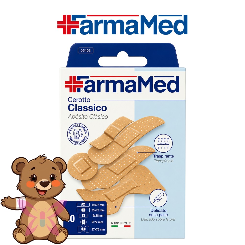 Farmamed Cerotto Classico Assortito 40 pezzi

