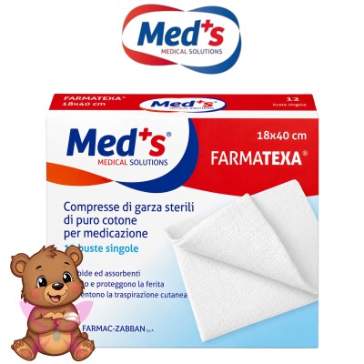 Med's Compresse Garza Sterili 18x40 cm
