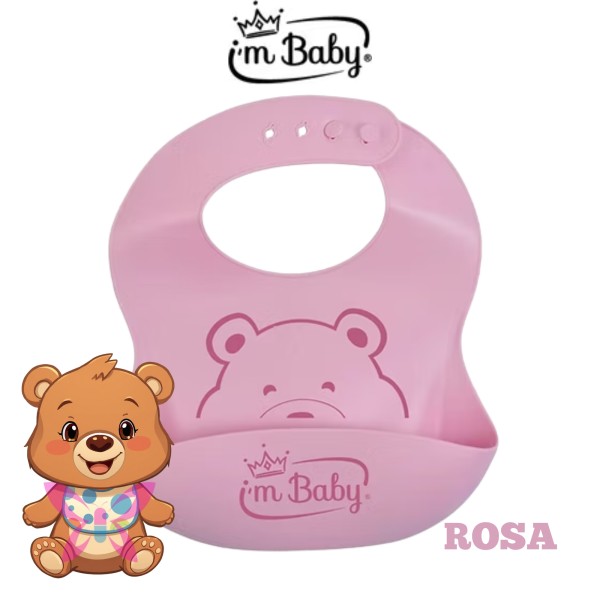 I'M Baby Bavaglino Silicone