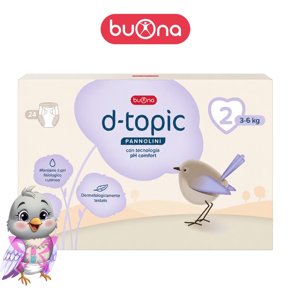 D-Topic Pannolini Taglia 2 24 Pezzi