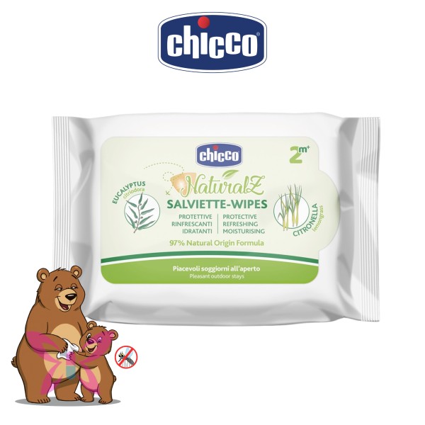 Chicco NaturalZ Salviettine Anti Zanzare