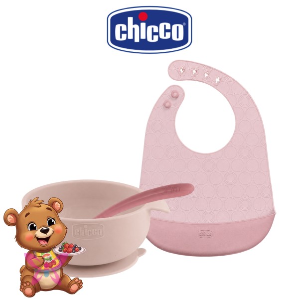 Chicco Easy Start Silicone Rosa 6M+