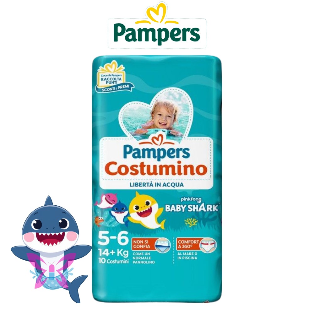 Pampers Costumino 5-6 10 Pezzi