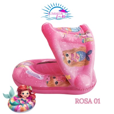 Canotto Gonfiabile Bambini Parasole