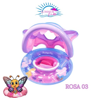 Canotto Gonfiabile Bambini Parasole
