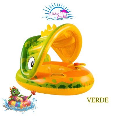 Canotto Gonfiabile Bambini Parasole