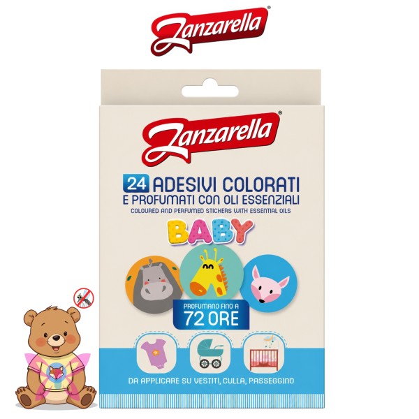 Zanzarella 24 Cerotti Repellenti