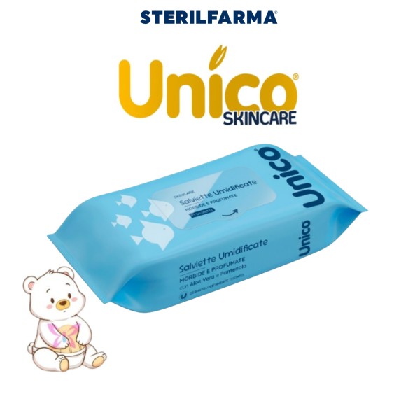 Unico Salviette Umidificate 72 Pezzi
