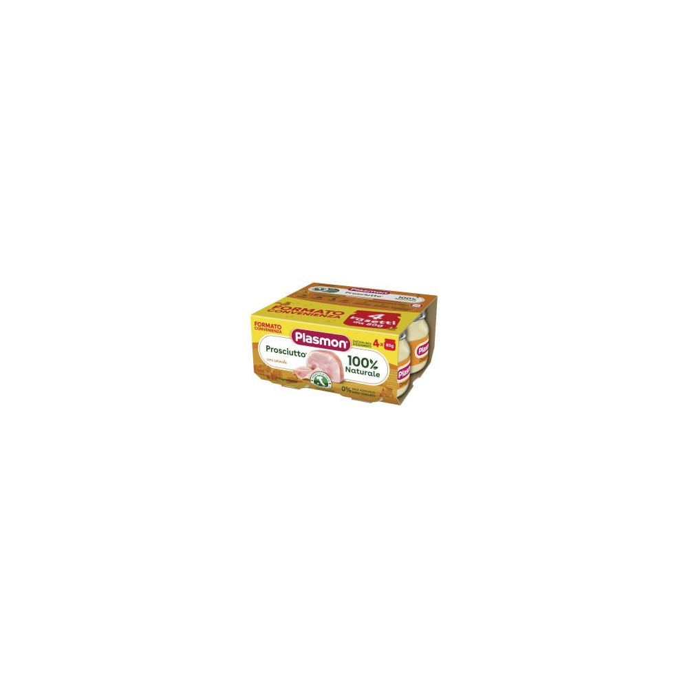 PLASMON OMOG PROSCIUTTO 4X80G