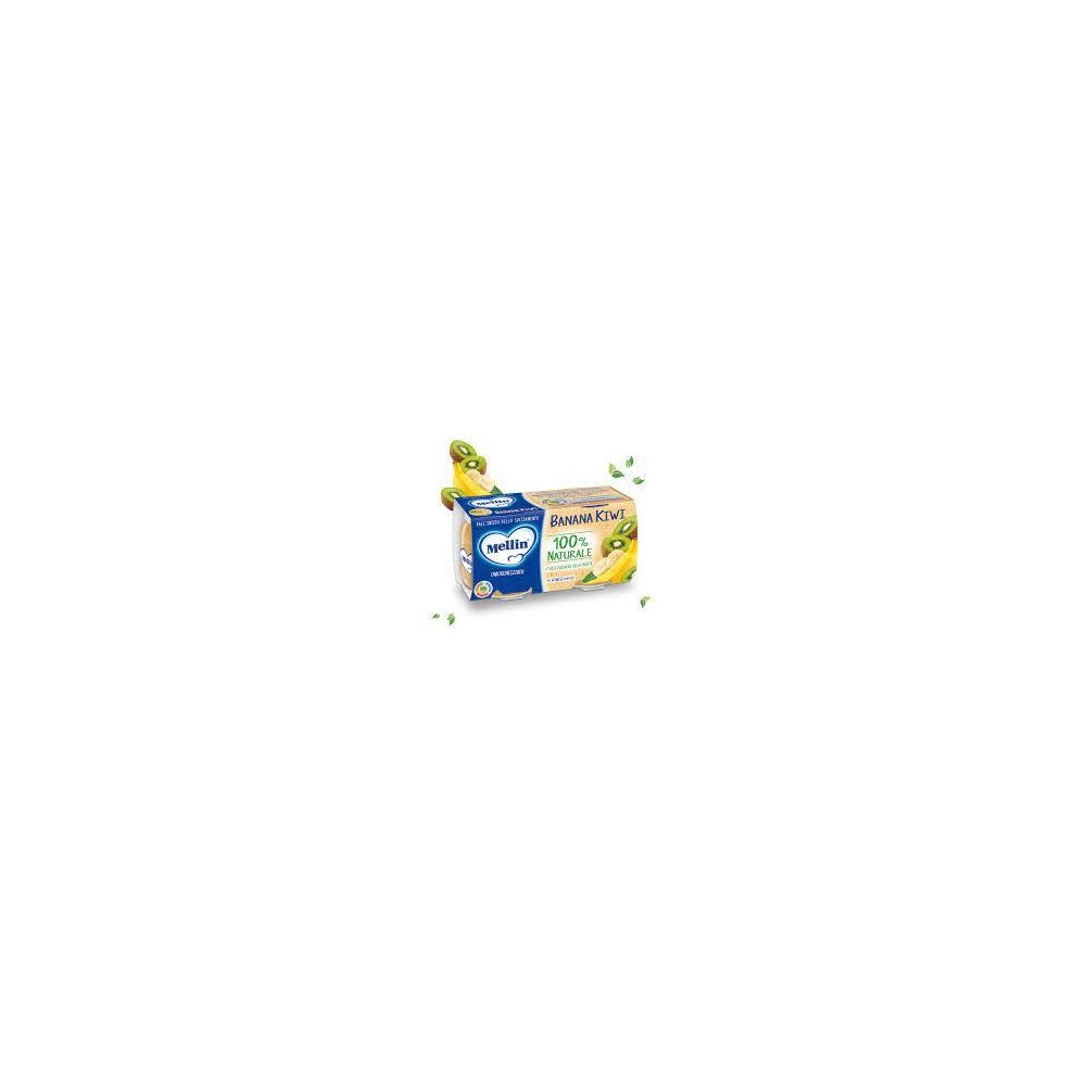 MELLIN OMOG BANANA/KIWI 2X100G