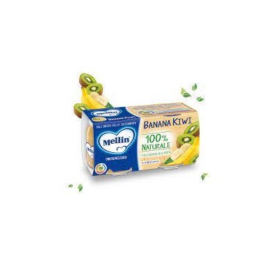 MELLIN OMOG BANANA/KIWI 2X100G